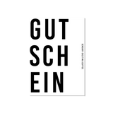 GUTSCHEIN - KAFFEEBAR