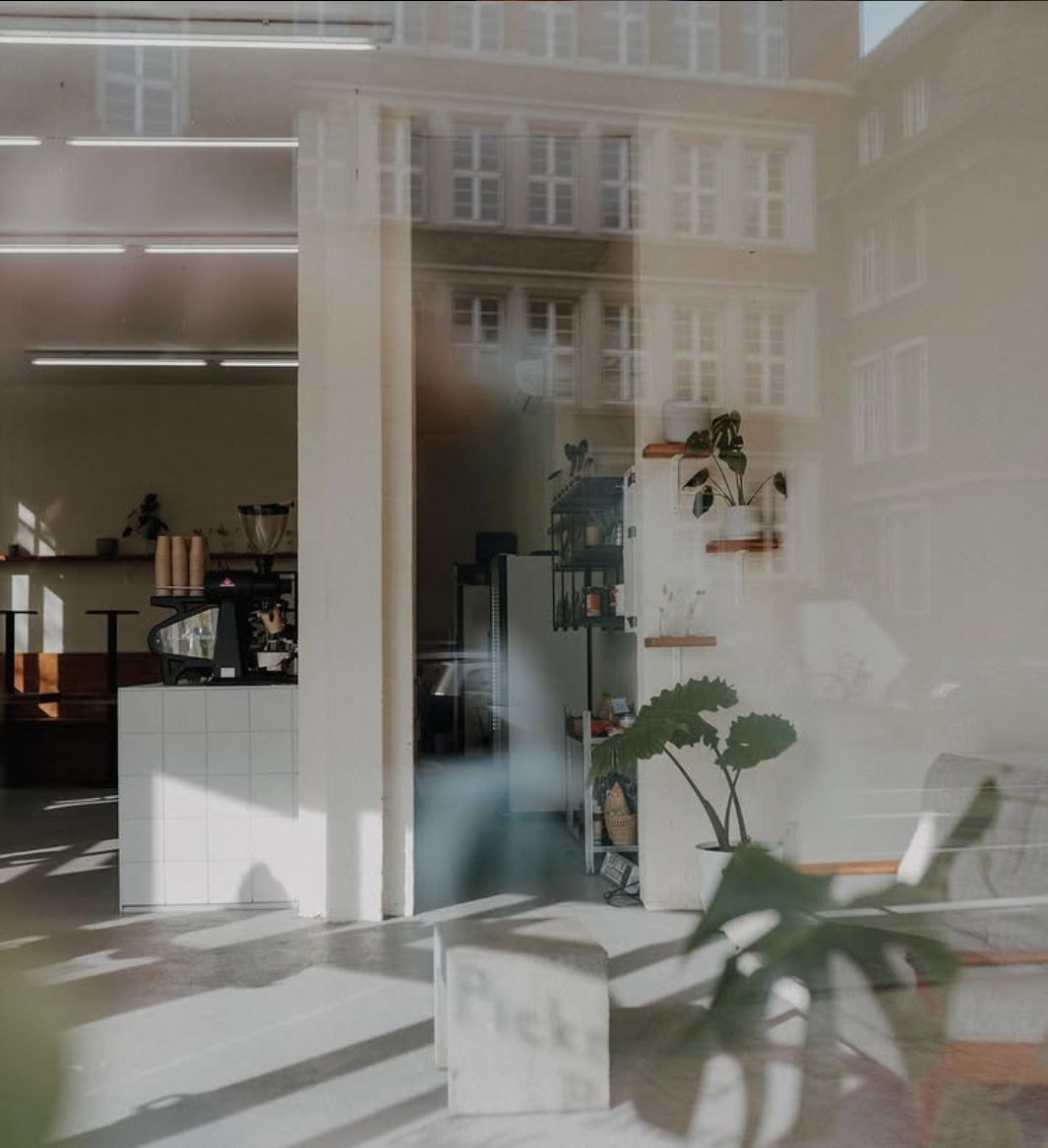 Innenansicht der Kaffeebar von unserem B2B Partner 19sieben aus Münster