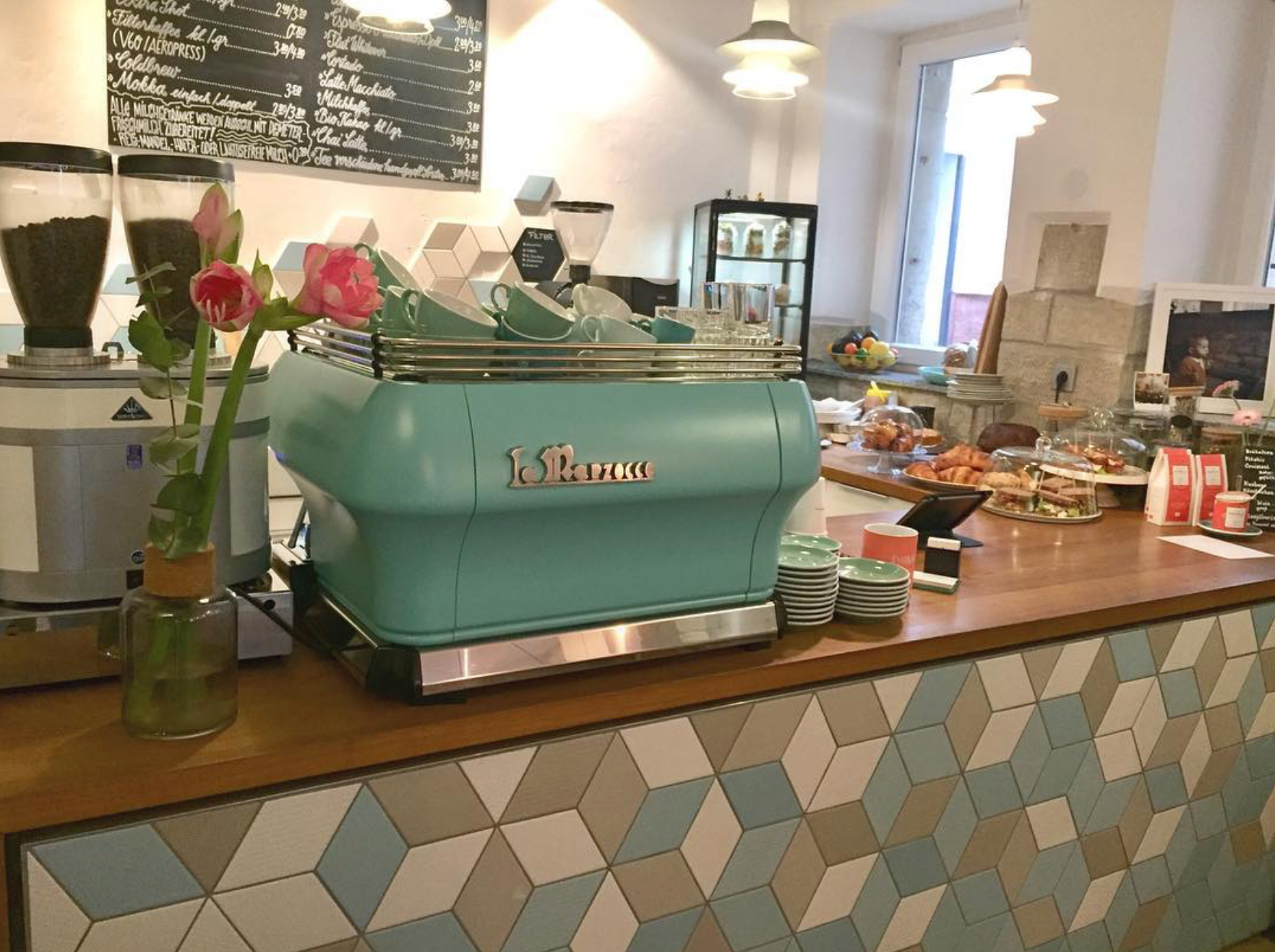 Innenansicht der Kaffeebar misch misch aus Stuttgart